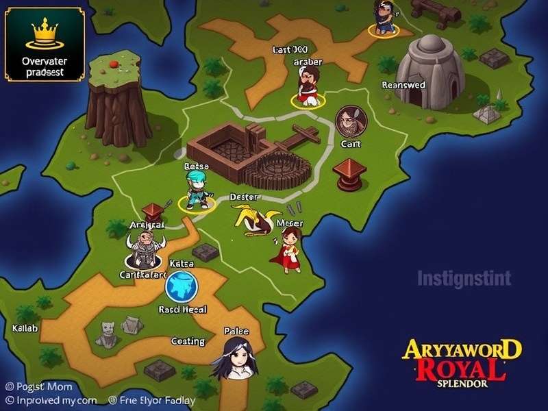 Aryavarta Pradesh Map - Overlord Royal Splendor